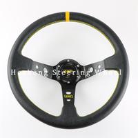 Gambar OMP 14'' 350MM Steering Wheel Racing SIM JDM Sports Artificial dari geminera undefined 4 Tokopedia