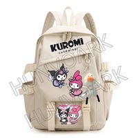 Gambar Kuromi Melody Backpacks Female Students School Bags Large Capacit dari Poella Store undefined 5 Tokopedia