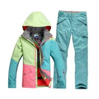 Gambar Gsou Snow Suit Sets For Women Windproof Snowboarding Jackets And dari Toko Erlangga4 undefined 4 Tokopedia