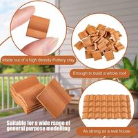 Gambar Roof Tiles Model Building Set Miniature Tiles Roof Tiles Dollhous dari Mooera OnlineShop1 undefined 5 Tokopedia