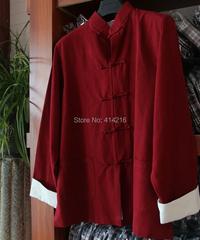 Gambar Male Coarse Cotton Jacket Martial Arts Doublelayer Tops Tang Sui dari Dala Mart undefined 1 Tokopedia