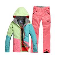 Gambar Gsou Snow Suit Sets For Women Windproof Snowboarding Jackets And dari Toko Erlangga4 undefined 1 Tokopedia