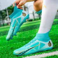 Gambar Soccer Shoes Men Agtf Big Size To 47 Hightop Outdoor Football B dari Madani General undefined 5 Tokopedia