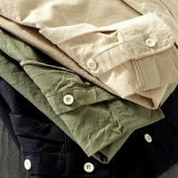 Gambar Japanese Retro Style Cotton Wash Men Clothing Spring Plain Casual dari Jasmine Market1 undefined 3 Tokopedia