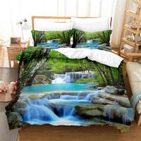 Gambar Natural Scenery Bedding Set Forest Trees Duvet Cover Women Duvet dari Enigmaa Retro undefined 3 Tokopedia