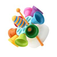 Gambar Musical Instrument Rotating Bell Preschool Childrens Toys Educati dari Estilo Modern undefined 5 Tokopedia