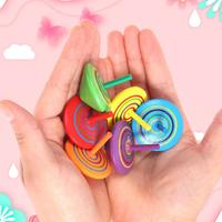 Gambar 20Pcs Gyro Game Toys Small Colored Wood Gyro Toys Wooden Gyro Toy dari Adam Mart9 undefined 5 Tokopedia