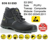 Gambar Safety Jogger EOS S3 Safety Boots 1 Pair, ESD Black Colour With Lace, dari Terafa store undefined 1 Tokopedia