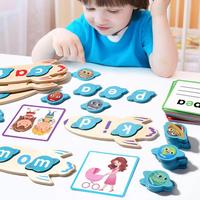 Gambar Preschool Learning Toys Wooden Word Spelling Games Ecofriendly M dari Adam Mart9 undefined 5 Tokopedia