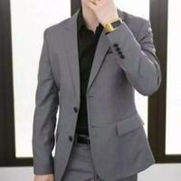 Gambar jas pria / blazer pria / jas formal / warna abu - Abu-abu, S dari DAV KONVEKSI undefined 1 Tokopedia