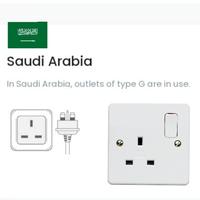 Gambar BROCO Kaki 3 ADAPTER KONVERTER TRAVEL Arab Saudi UMROH Colokan Listrik - 2 meter, 2 LUBANG dari ANEKA GROSIR ANDA undefined 2 Tokopedia