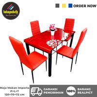 Gambar Meja Makan Importa 4 Kursi Modern Termurah Terlaris Best Seller Subang dari JNFs Store undefined 1 Tokopedia