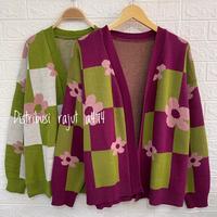 Gambar awq RA AERA FLOWERS OUTER RAJUT OVERSIZE WANITA dari FEBRIANNAASTRI undefined 3 Tokopedia