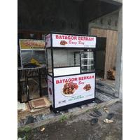 Gambar Gerobak alumunium / Booth fried chicken / Booth jualan / Booth ayam dari JNFs Store undefined 5 Tokopedia