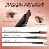 Gambar OTWOO  3In1 Eyebrow Pencil - 01 GREY dari RITARA_NEW undefined 5 Tokopedia