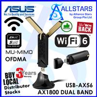 Gambar (ALLSTARS : We Are Back / Networking Promo) USB-AX56 Wireless AX1800 D dari Sichky Shop undefined 1 Tokopedia