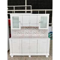 Gambar lemari sayur 4pintu / lemari dapur / kitchen set rak piring 4 pintu dari Cimindi Meubel undefined 1 Tokopedia