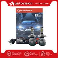 Gambar LED Autovision Highway Foglamp Headlamp Lampu Utama 12V 52Watt 6000K - H1 dari Garasi Auto undefined 4 Tokopedia