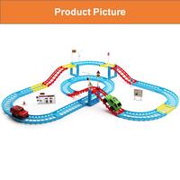 Gambar MummyK 2021 NEW DIY Railway Educational Train Track Car Vehicle Transportation Building Sets Boy Kid Toddlers dari Marvel Grove undefined 1 Tokopedia