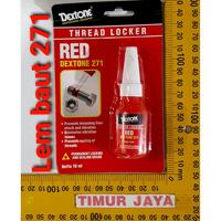 Gambar Berkualitas DEXTONE THREAD LOCKER 271 LEM BAUT Loctite 50ml dari tokopediasaa undefined 1 Tokopedia