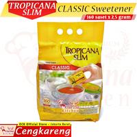 Gambar PTR Tropicana Slim CLASSIC 160 sachet @2,5 gram - Sweetener / Gula dari danudirta_shop undefined 1 Tokopedia