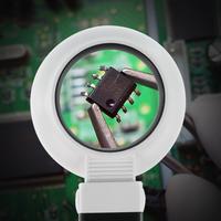 Gambar Kaca Pembesar Handheld Magnifying Glass Lup with 12 LED 50mm 16X Optimal untuk Komponen Elektronik dan Perhiasan dari OnePortal undefined 5 Tokopedia