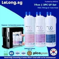 Gambar LELONG 19cm, 3PCS UF Set, Picogram Filters Cartridge Water Purifier, Hcd2, Coway, Cuckoo, Aox Tong Yang OEM Water Filtration System Water Purification Filter Filters Water Filter Cartridge Water Filter dari Jonas Marts undefined 1 Tokopedia