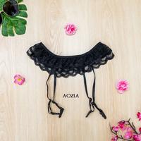 Gambar Stocking Garter Belt Sabuk Paha Sexy Legging Transparan Hitam AC21A - Hitam dari Dunia Pernik House undefined 3 Tokopedia