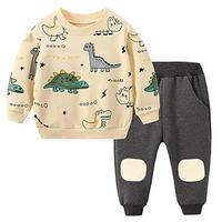 Gambar Toddr Baby Boy Clothing Sets Litt Dinosaur Printed Long dari Carya Supplier undefined 1 Tokopedia