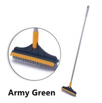 Gambar SG LOCAL STOCK2 In 1 Floor Scrub Brush With Long Handle Stiff Bristle Scrubber Tub Tile Cleaning Tool Bathroom dari Novalutions undefined 2 Tokopedia