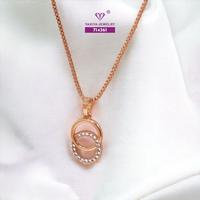 Gambar Yaxiya Kalung Wanita Double Ring Permata Perhiasan Lapis Emas 18K 012 - 714361, Liontin Saja dari YAXIYA JEWELRY undefined 3 Tokopedia