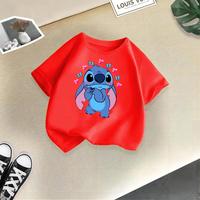 Gambar Disney Summer Stitch Clothing Creative Printed Cotton Baby Tshir dari Quicksite Id undefined 3 Tokopedia