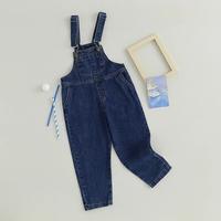 Gambar 37Y Girls Denim Overalls Kids Summer Fall Clothing Baby Sleevele dari Miracles Mail undefined 4 Tokopedia