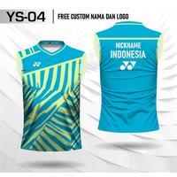 Gambar jersey bulu tangkis tanpa lengan kaos badminton custom nama dan logo - Kuning, XS dari kaosjerseytokobaru undefined 2 Tokopedia