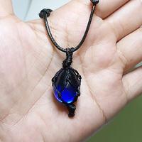 Gambar Batu akik blue cyclop papua obsidian / Mus tika lipan biru / bentuk - Kalung botol dari KIOS ILHAM 99 undefined 1 Tokopedia