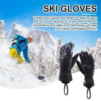 Gambar Snow Gloves Snowboard Gloves Waterproof Windproof Warm Gloves Col dari Magnetic Collection4 undefined 5 Tokopedia