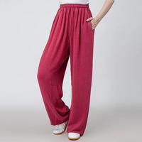 Gambar Thick Tai Chi Pants Martial Arts Clothes Kung Fu Trousers Cotton dari Magnetic Collection4 undefined 4 Tokopedia