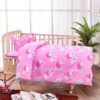 Gambar 100Persen Cotton Baby Bedding Three Pieces Set Cartoon Crib Quilt Cove dari Ocean Kraft undefined 2 Tokopedia