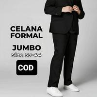 Gambar [FP69] celana kantor formal pria jumbo slim fit bahan kain woll jumbo - dari ArsyaChairinisa559 undefined 1 Tokopedia