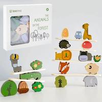 Gambar Montessori Balanced Wooden Stacked Seesaw Toy Building Block Game dari Ocean Kraft undefined 3 Tokopedia