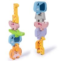 Gambar Wooden Animal Stacking Blocks Toy Shape Matching Puzzles Game Ba dari Ocean Kraft undefined 5 Tokopedia