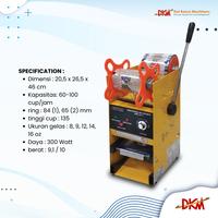 Gambar MANUAL CUP SEALER GETRA SC-D8.L  / MESIN PENYEGEL CUP SC-D8L / SCD 8L dari Dwi Karya Mesin undefined 2 Tokopedia