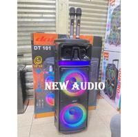 Gambar speaker Aktif Double 10 inch Dat Dt101new Original dua mic Wireless dari New Whole Saler 2 undefined 3 Tokopedia