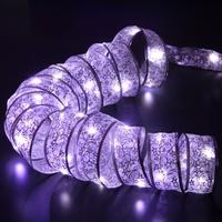 Gambar 40 LED 4m String Lights Waterproof Wire Ribbon Bows Lights Party Weddings Holiday Christmas Tree Decorations dari Gaeun Boura undefined 1 Tokopedia