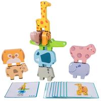 Gambar Wooden Animal Stacking Blocks Toy Shape Matching Puzzles Game Ba dari Ocean Kraft undefined 3 Tokopedia