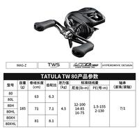 Gambar 2022 New Daiwa Tatula Tw80 Fishing Reel Baitcast Reel 71Bb Drag dari Sofisticata Id undefined 3 Tokopedia