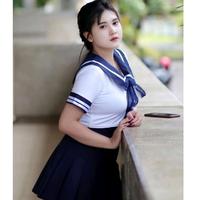 Gambar Lingerie Seksi Costume Cosplay Baju Sekolah Jepang Jumbo - Baju Rok, L dari rich.idea undefined 4 Tokopedia