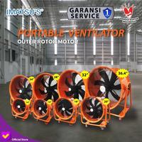 Gambar Portable Ventilator Blower Exhaust Drum Fan 28 Inch 380V Support Roda dari SumberSuksesShop undefined 4 Tokopedia