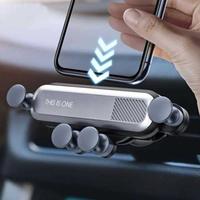 Gambar INIU Smartphone Gravity Car Holder Luxury Air Vent - R11 - Silver dari PS.official store undefined 1 Tokopedia