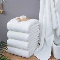 Gambar 80*180/100*200Cm White Lar Bath Towel Thick Cotton Shower dari Roobin Hood undefined 5 Tokopedia